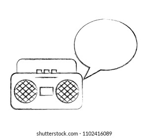 radio music retro style