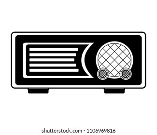 radio music retro style