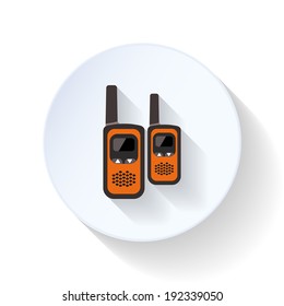 Radio nanny flat icon
