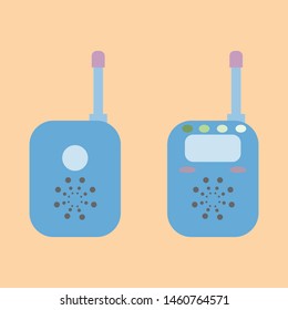 radio nanny for parents, vector image