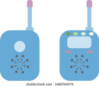 radio nanny for parents, vector image