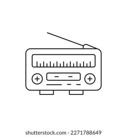 Radio, altes Radio, Funksymbol