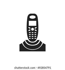 Radio Phone Icon Vector