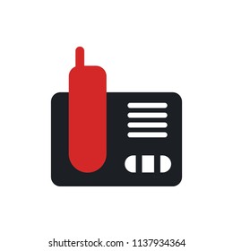 radio phone vector icon