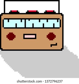 radio pixels art