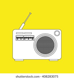 radio retro design 