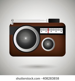 radio retro design 