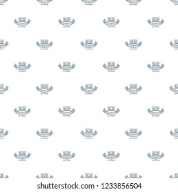 Radio retro music pattern vector seamless repeat for any web design