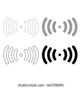 Radio Signal  Icon .