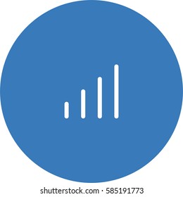 Radio signal icon vector