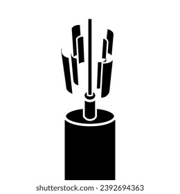 Funksignal-Tower-Symbol, Vektorgrafik