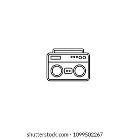 Radio Simple Icon