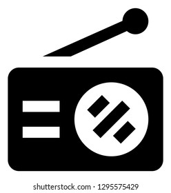 Radio Station Vector Icon