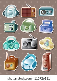 radio stickers