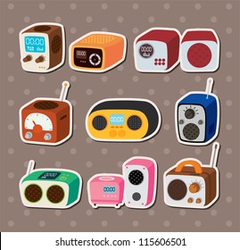 radio stickers