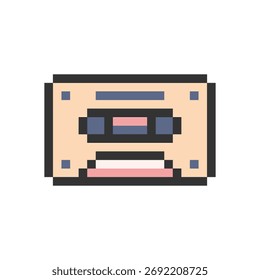 Retro-Bildelementart für Funkbandgerät