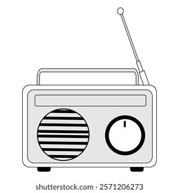 Radio is a technology that uses modulation and electromagnetic radiation to transmit signals.