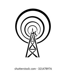 radio tower icon