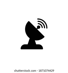 Radio Tower icon, antena Wireless sign vector