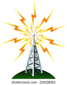 Radio Tower Transmission Icon 