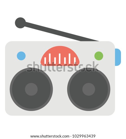 
A radio transmitter, broadcasting concept
