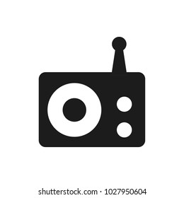 radio vector icon
