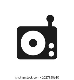 radio vector icon