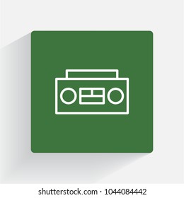 Radio Vector icon