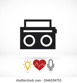 Radio Vector icon