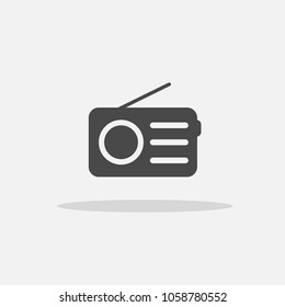 Radio Vector Icon 