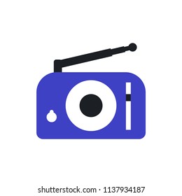 radio vector icon