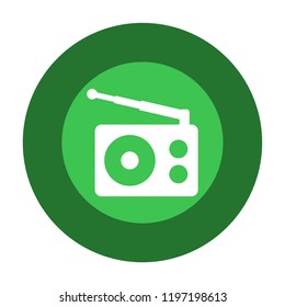 radio vector icon