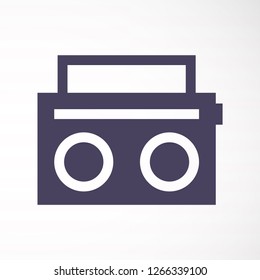 Radio Vector icon