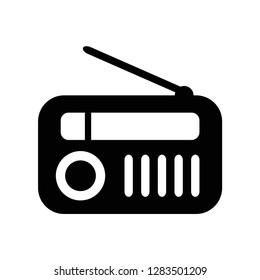 radio vector icon