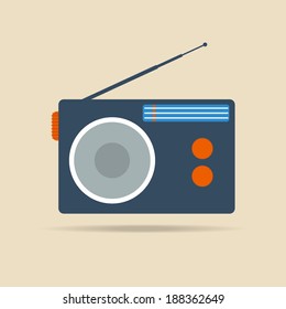 Radio Vector Icon