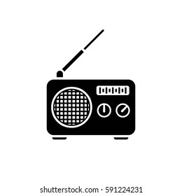 radio vector icon