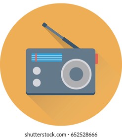 Radio Vector Icon