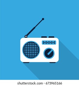 radio vector icon