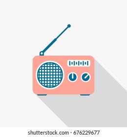 Radio Vector Icon