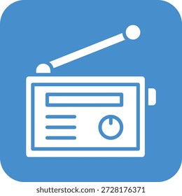Design-Illustration für Radio-Vektorsymbol