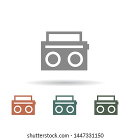 Radio Vector icon . Lorem Ipsum Illustration design