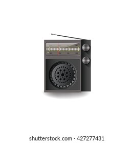 Radio. Vector illustration