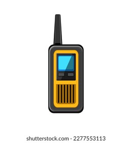 radio walkie talkie cartoon. radio walkie talkie sign. isolated symbol vector illustration