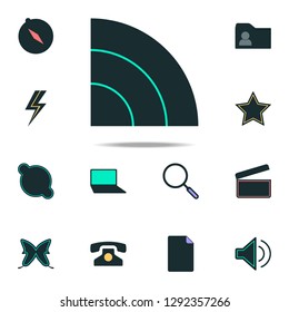 radio wave icon. web icons universal set for web and mobile