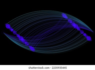 radio wave vibrant with color dots background for advertisment website banner brochure template product presentation vector eps.