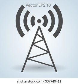 Radio wawe picture illustration