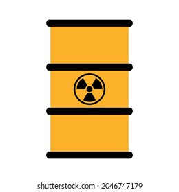 radioactive barrel icon for apps and web sites