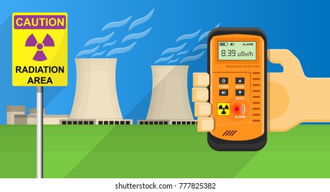 Radioactive detector test device leak nuclear meter measurement atomic disaster chernobyl control analysis medical ionizing physic experimental pollution toxic energy zone scientist research