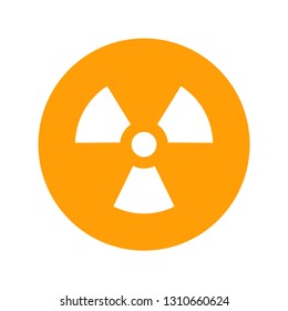 Radioactive emoji vector