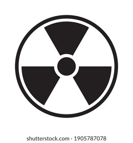 Radioactive icon, pictogram, Packaging Symbol